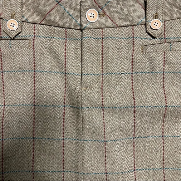 Eddie Bauer Dark Academia Plaid Skirt Size Petite 4 - Picture 6 of 6